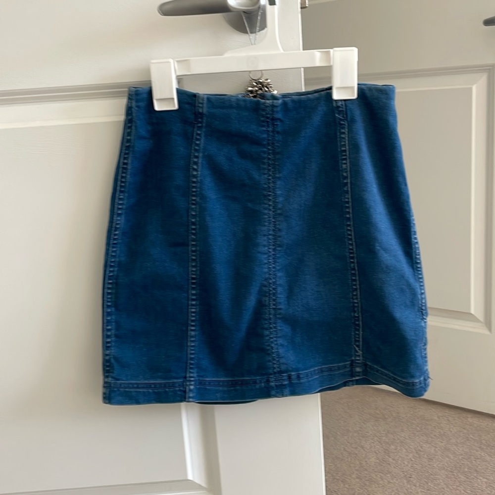 Free people mini skirt